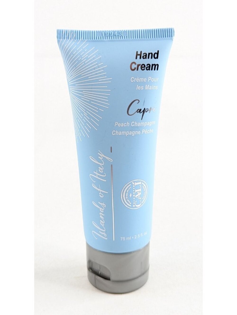 Islands of Italy Cali Peach Champagne Hand Cream – 2oz – New Sealed